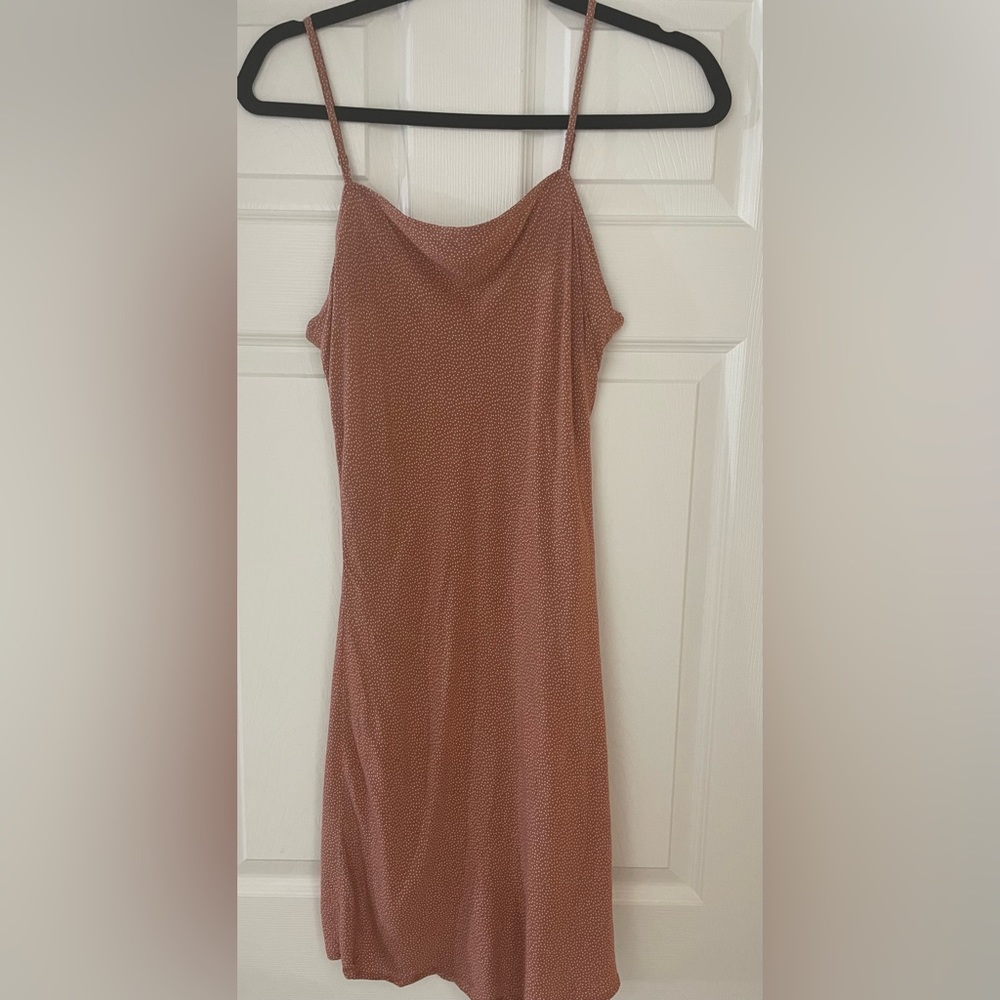 Abercrombie & Fitch Dainty Polka Dot Sun Dress